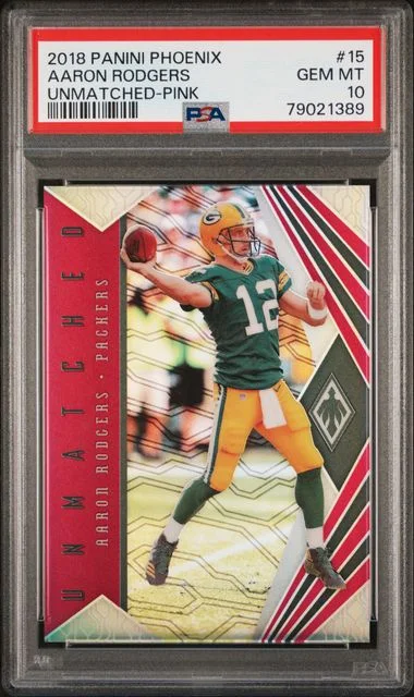 2018 Panini Aaron Rodgers Phoenix Unmatched #15 card image