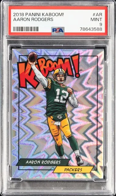 2018 Panini Aaron Rodgers Kaboom! #K-AR card image