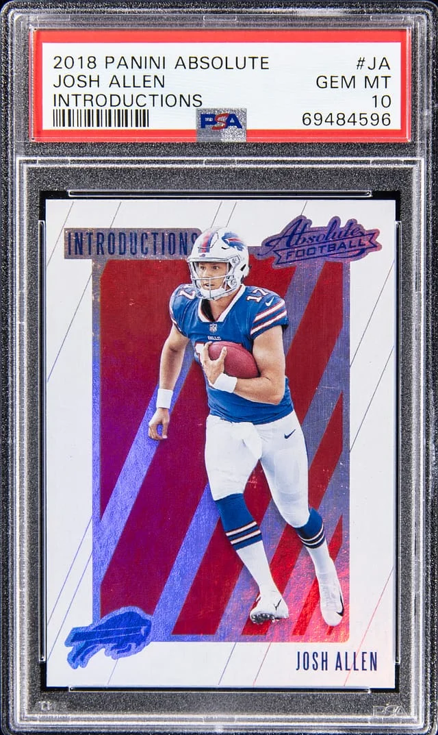 2018 Panini Absolute Josh Allen Introductions #IN-JA card image