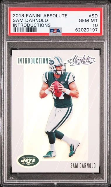 2018 Panini Absolute Sam Darnold Introductions #SD card image