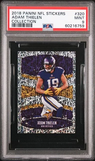 2018 Panini Adam Thielen NFL Stickers Collection #320 card image