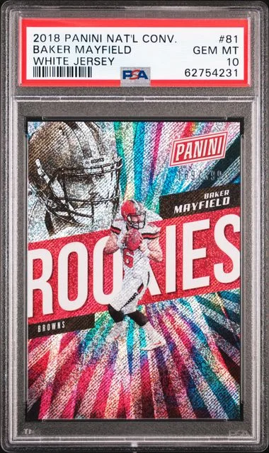 2018 Panini Baker Mayfield National Convention #81 card image