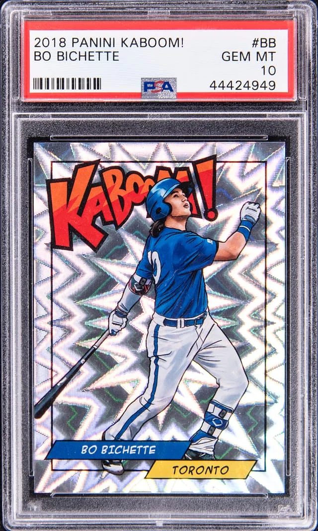 2018 Panini Bo Bichette Kaboom! #K-BB card image