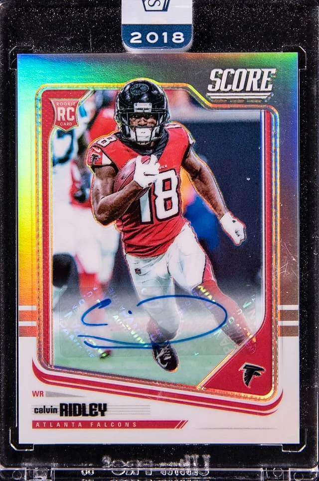 2018 Panini Calvin Ridley Honors Football #447 card image