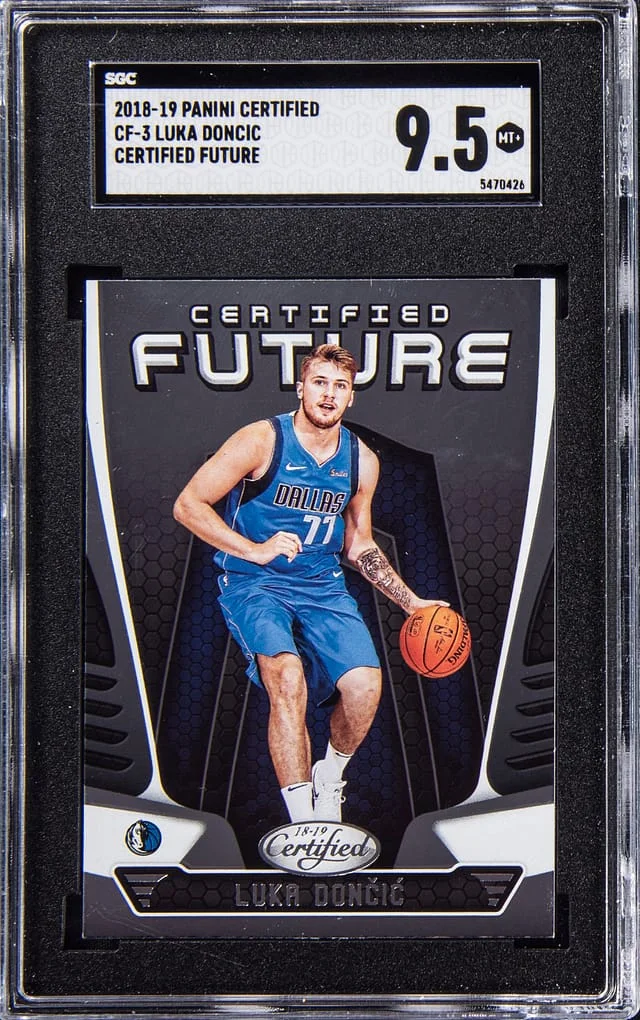 2018 Panini Certified Luka Doncic Future #CF-3 card image