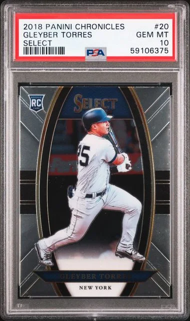 2018 Panini Chronicles Gleyber Torres Select #20 card image