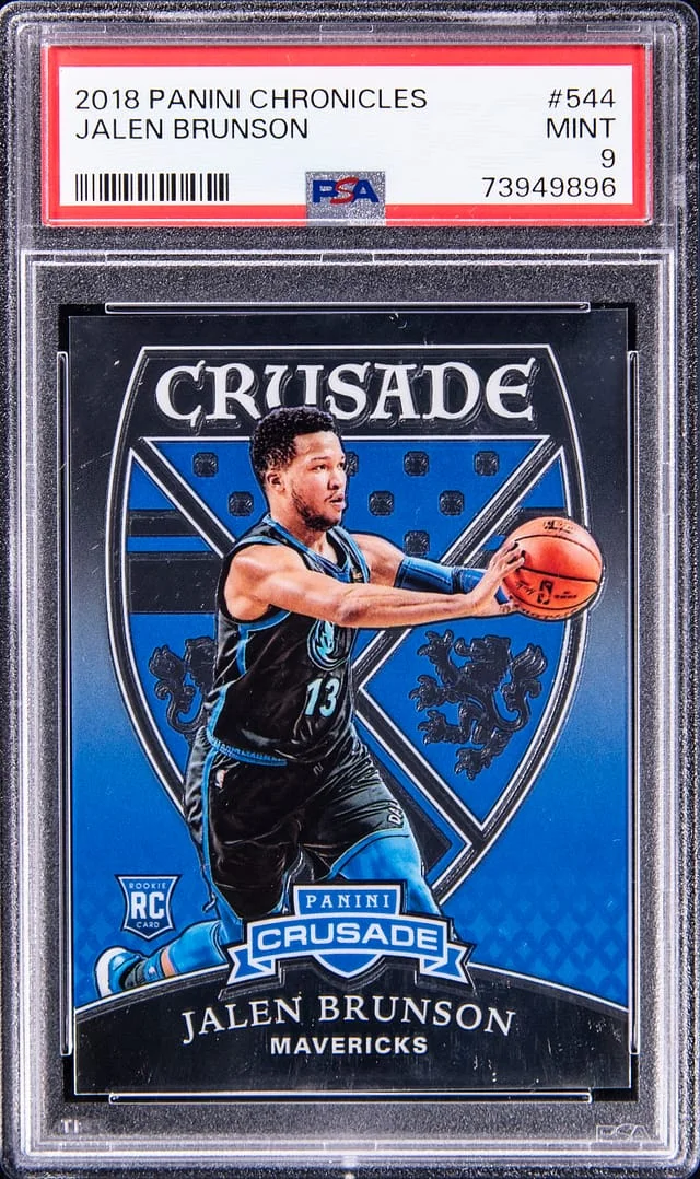 2018 Panini Chronicles Jalen Brunson Crusade #544 card image