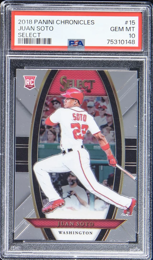 2018 Panini Chronicles Juan Soto Select #15 card image