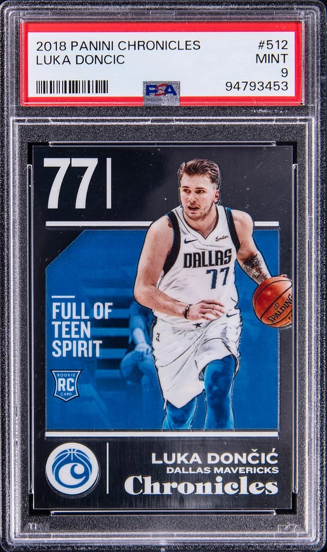 2018 Panini Chronicles Luka Doncic #512 card image