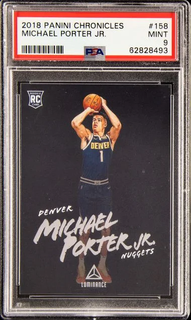 2018 Panini Chronicles Michael Porter Jr. #158 card image