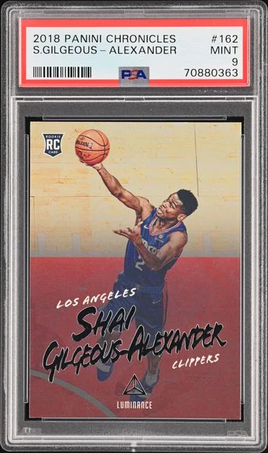 2018 Panini Chronicles Shai Gilgeous-Alexander #162 card image