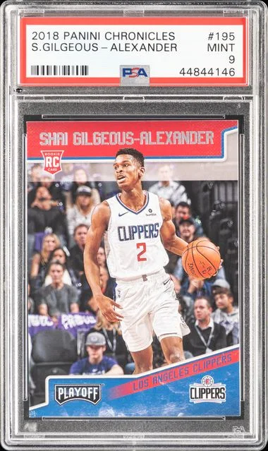 2018 Panini Chronicles Shai Gilgeous-Alexander #195 card image