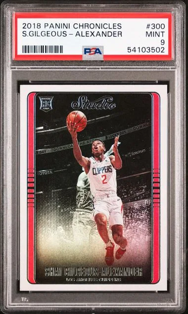 2018 Panini Chronicles Shai Gilgeous-Alexander #300 card image