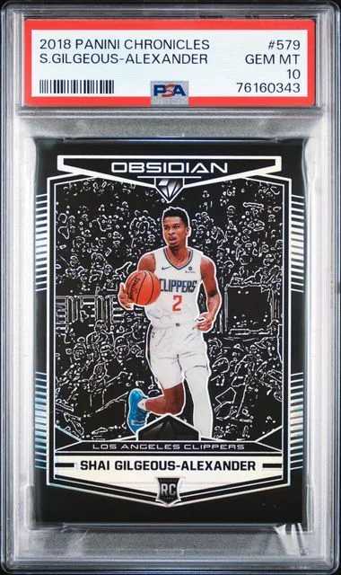 2018 Panini Chronicles Shai Gilgeous-Alexander #579 card image