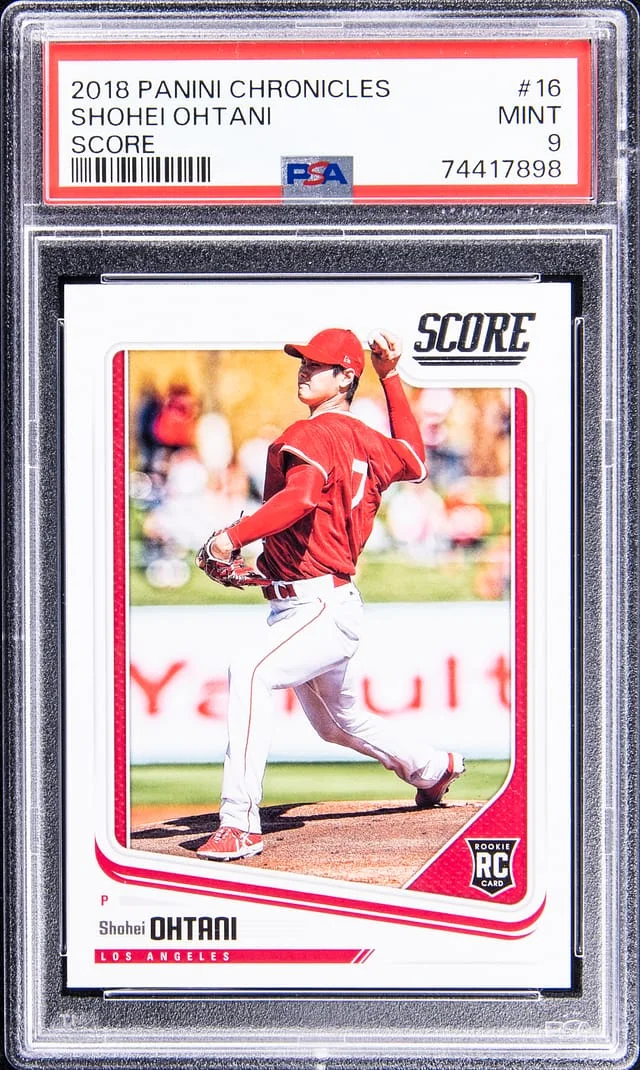 2018 Panini Chronicles Shohei Ohtani #16 card image
