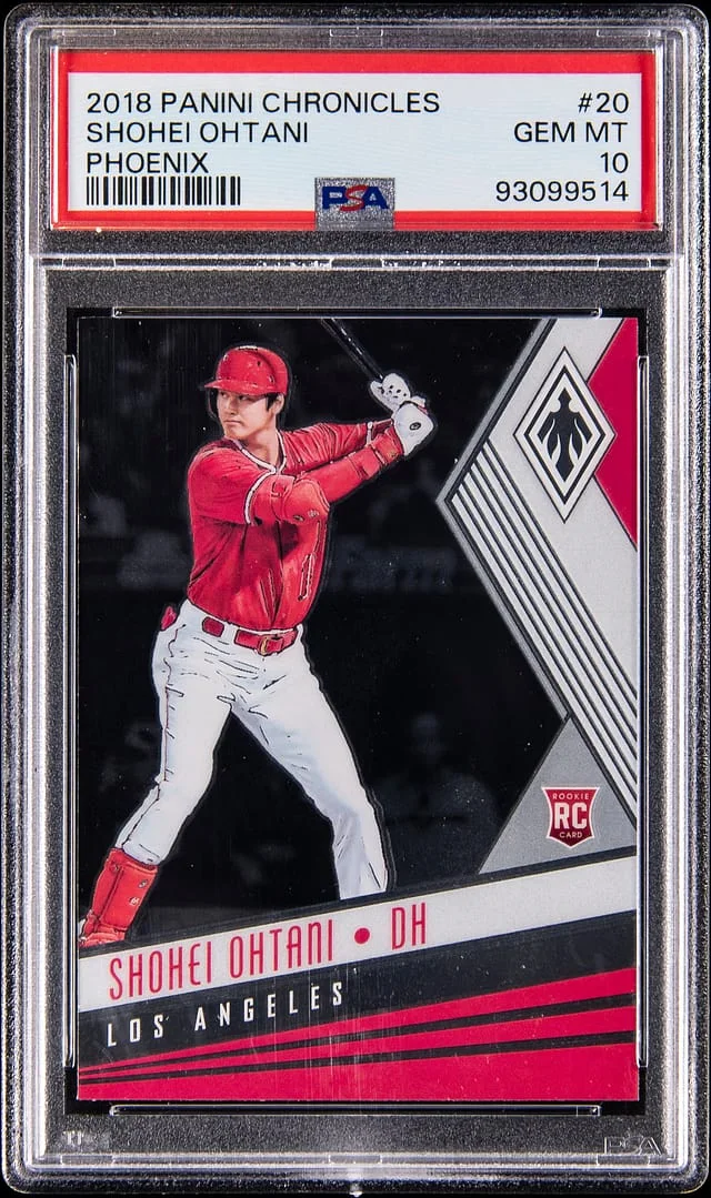 2018 Panini Chronicles Shohei Ohtani Phoenix #20 card image