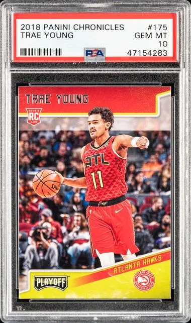 2018 Panini Chronicles Trae Young #175 card image