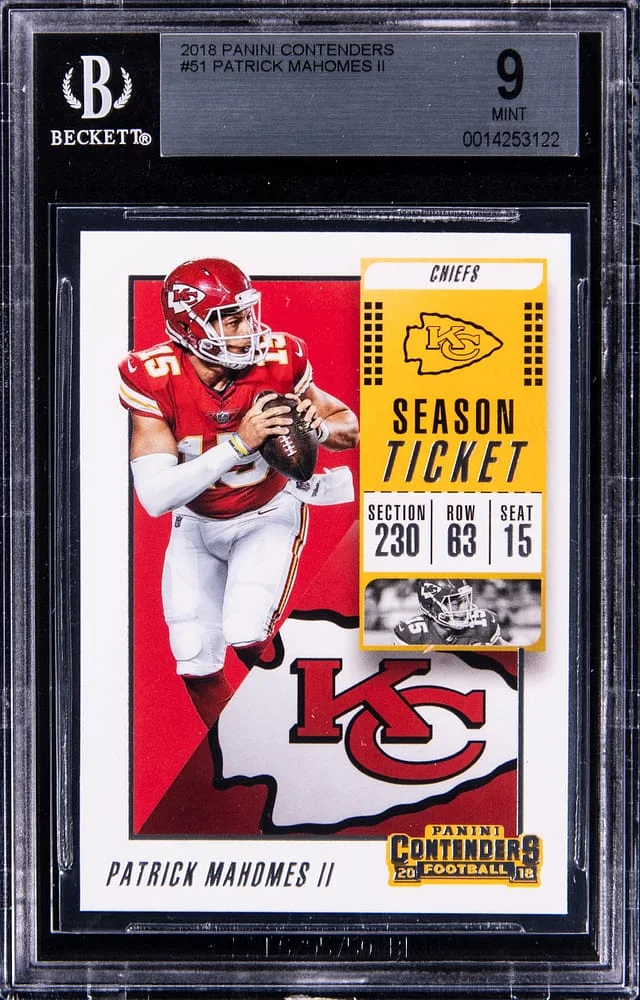 2018 Panini Contenders Patrick Mahones II #51 card image