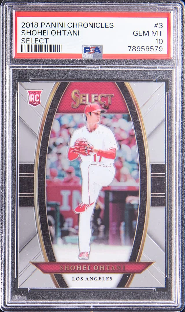 2018 Panini Contenders Shohei Ohtani Select #3 card image