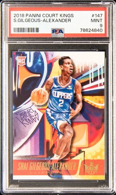 2018 Panini Court Kings Shai Gilgeous-Alexander #147 card image