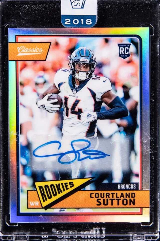 2018 Panini Courtland Sutton Honors Classics Autograph #315 card image
