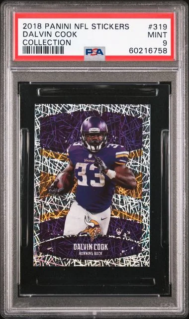 2018 Panini Dalvin Cook NFL Stickers Collection #319 card image