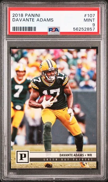 2018 Panini Davante Adams #107 card image