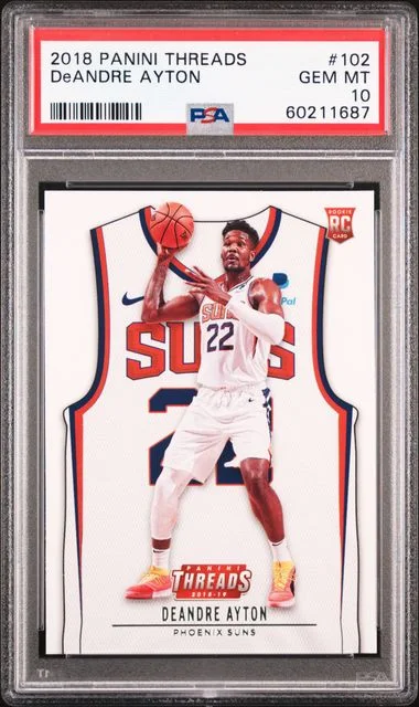 2018 Panini Deandre Ayton Threads #102 card image