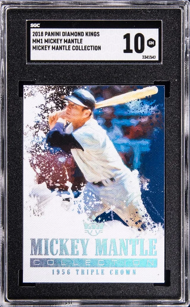 2018 Panini Diamond Kings Mickey Mantle Collection #MM1 card image