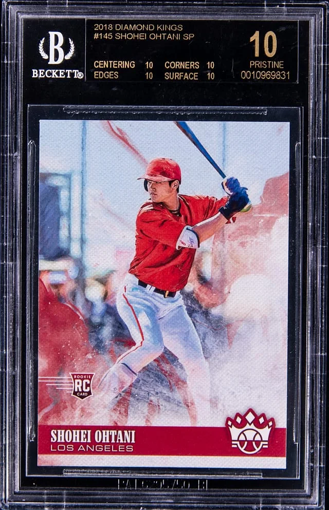2018 Panini Diamond Kings Shohei Ohtani #145 card image