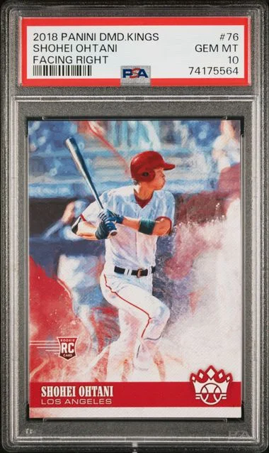 2018 Panini Diamond Kings Shohei Ohtani Sepia #76 card image