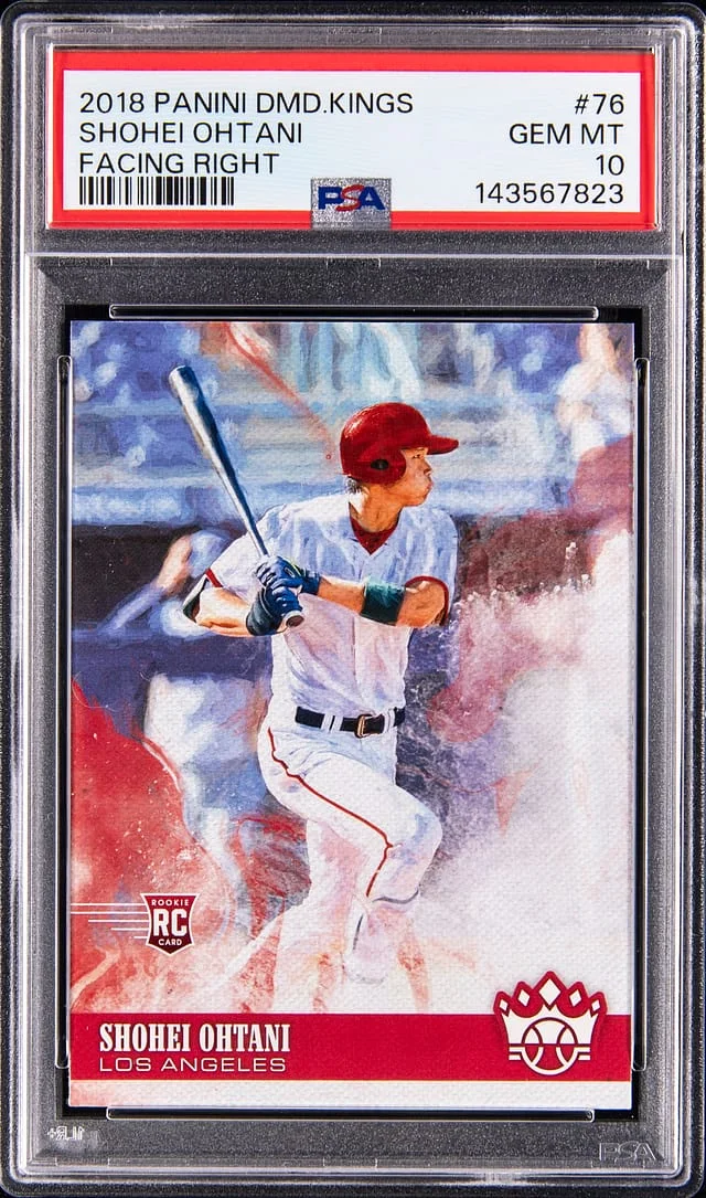 2018 Panini Diamond Kings Shohei Ohtani Batting Facing Right #76 card image