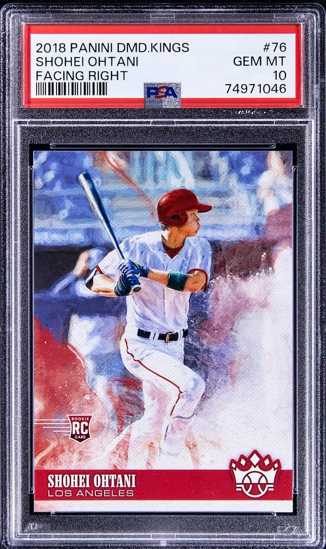 2018 Panini Diamond Kings Shohei Ohtani, Facing Right #76 card image
