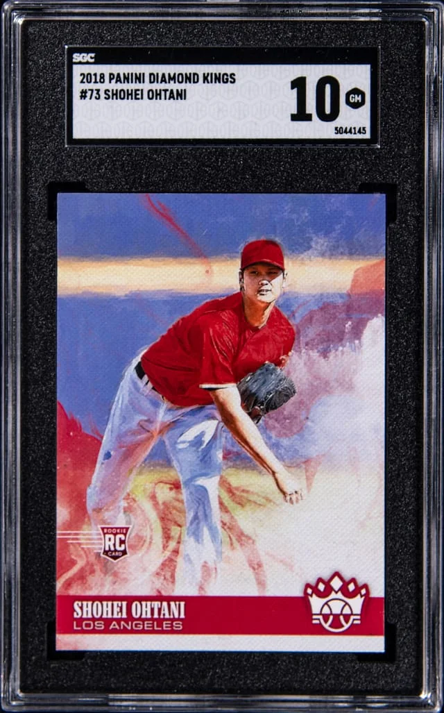 2018 Panini Diamond Kings Shohei Ohtani Rookei #73 card image