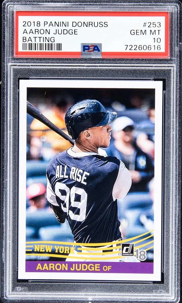 2018 Panini Donruss Aaron Judge #253 card image
