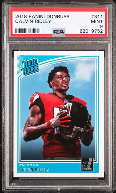 2018 Panini Donruss Calvin Ridley #311 card image