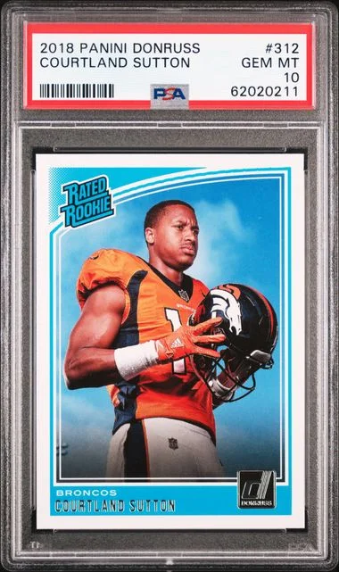 2018 Panini Donruss Courtland Sutton #312 card image