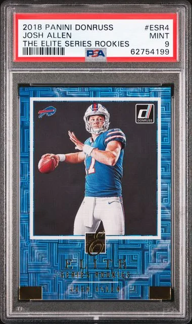 2018 Panini Donruss Josh Allen The Elite Series Rookies #ESR4 card image