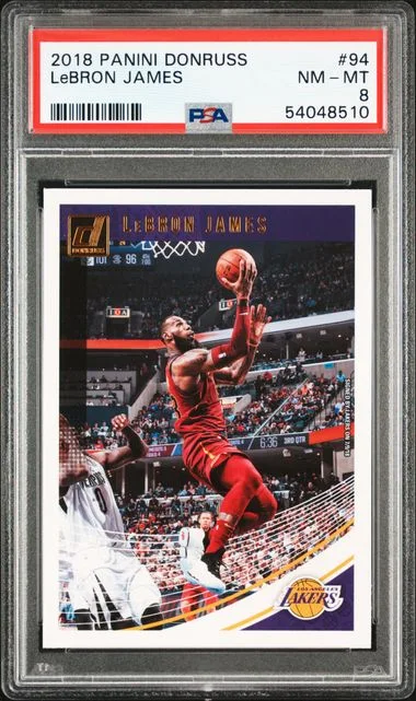 2018 Panini Donruss LeBron James #94 card image