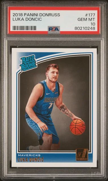 2018 Panini Donruss Luka Doncic #177 card image