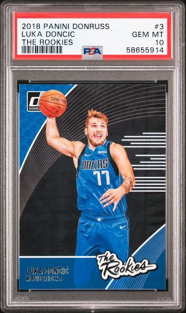2018 Panini Donruss Luka Doncic The Rookies #3 card image