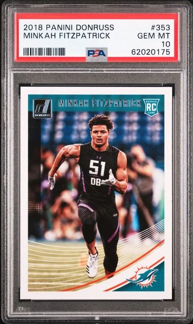 2018 Panini Donruss Minkah Fitzpatrick #353 card image
