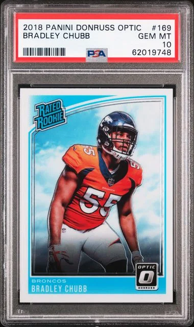 2018 Panini Donruss Optic Bradley Chubb #169 card image