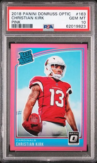2018 Panini Donruss Optic Christian Kirk #163 card image