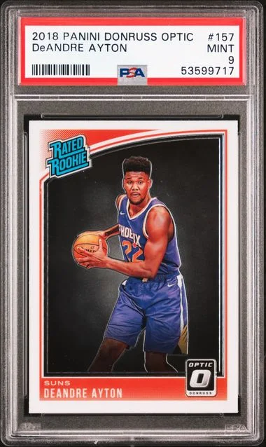 2018 Panini Donruss Optic Deandre Ayton #157 card image