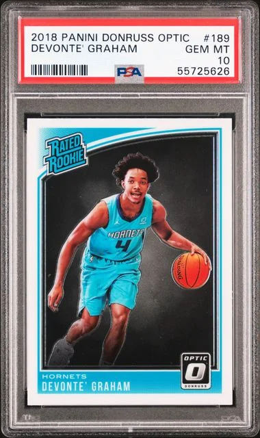 2018 Panini Donruss Optic Devonte' Graham #189 card image