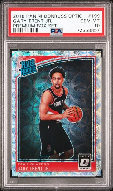 2018 Panini Donruss Optic Gary Trent Jr. Premium Box Set #199 card image