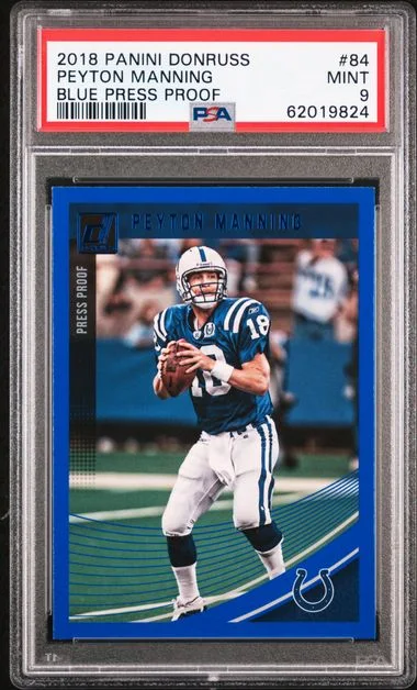 2018 Panini Donruss Peyton Manning #84 card image