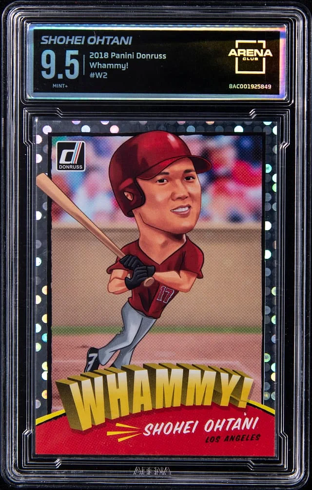 2018 Panini Donruss Shohei Ohtani - ACG MINT+ 9.5 Whammy! #W2 card image