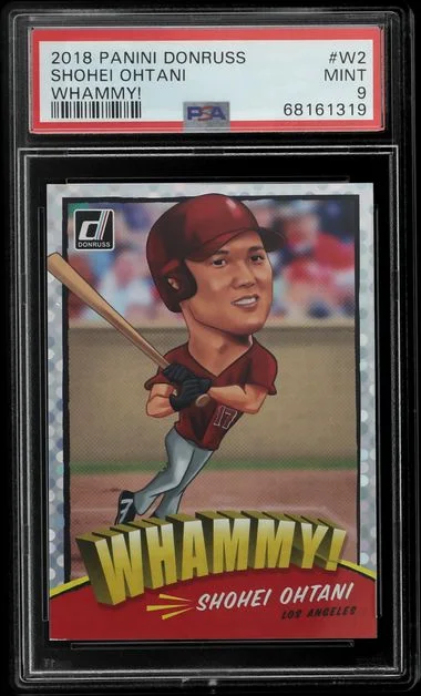 2018 Panini Donruss Shohei Ohtani Whammy! #W2 card image